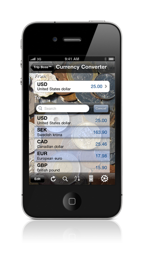 Click for larger image Currency Converter screenshot
